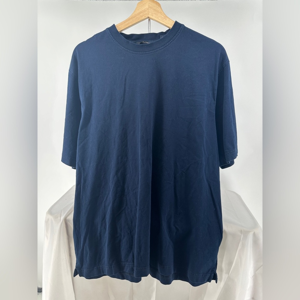 Scott Barber blue Pima cotton tshirt